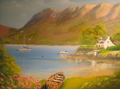 Boats on loch